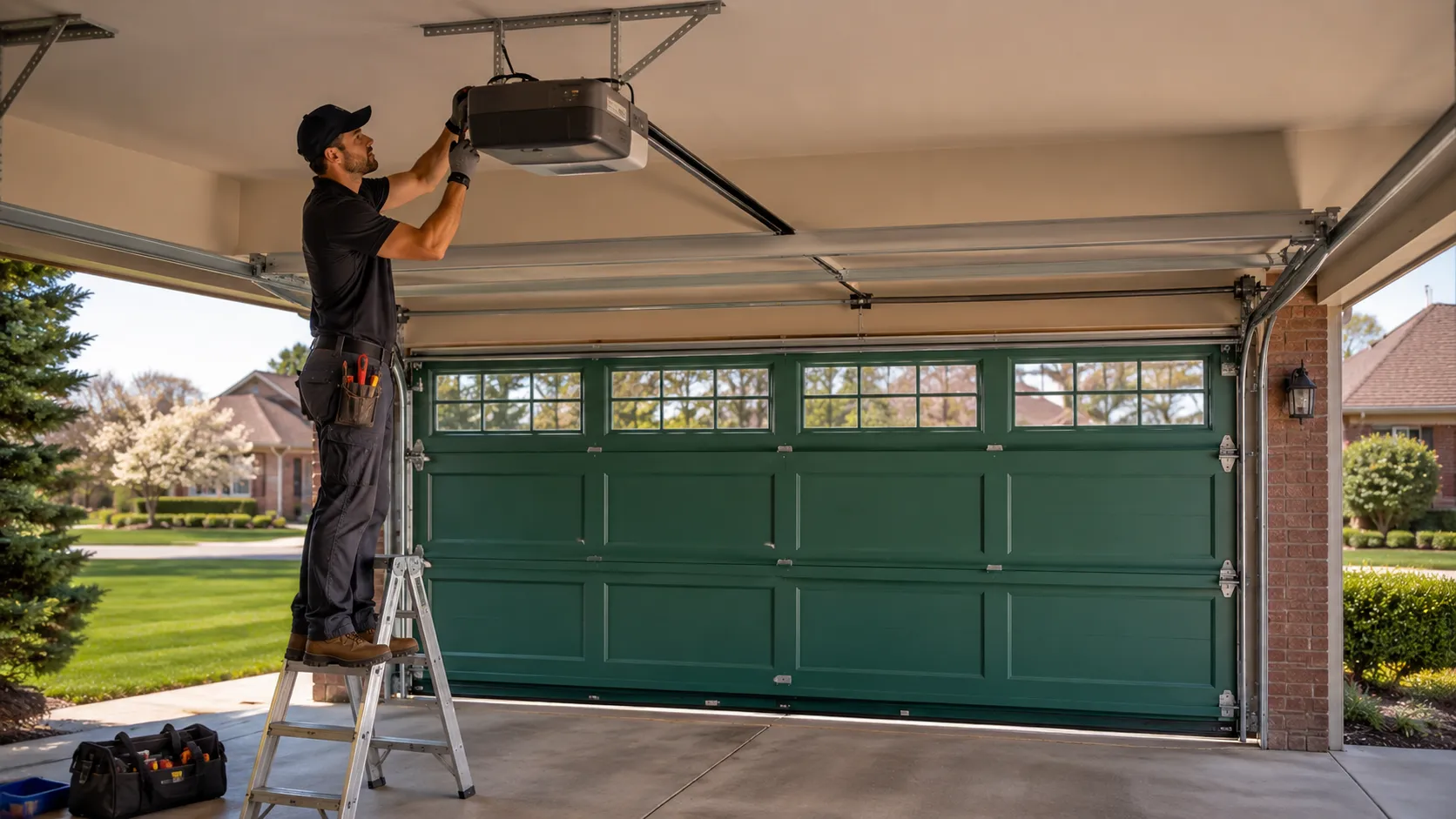 Garage door work built around Chaska's housing stock