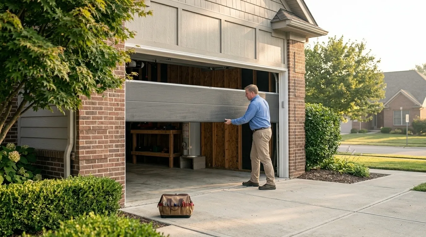 Replacing a Garage Door in Chaska: What Actually Matters Here