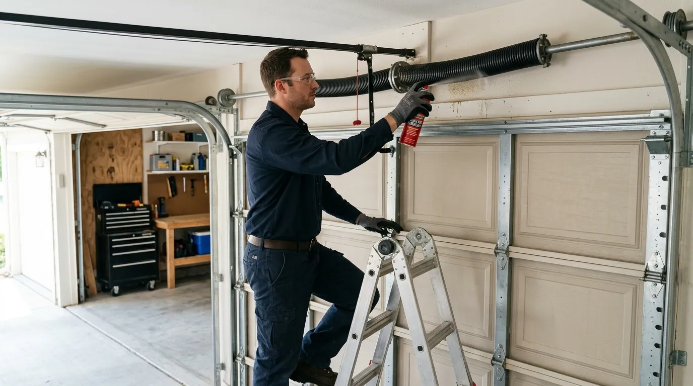Repaired & tested - Chaska garage door service