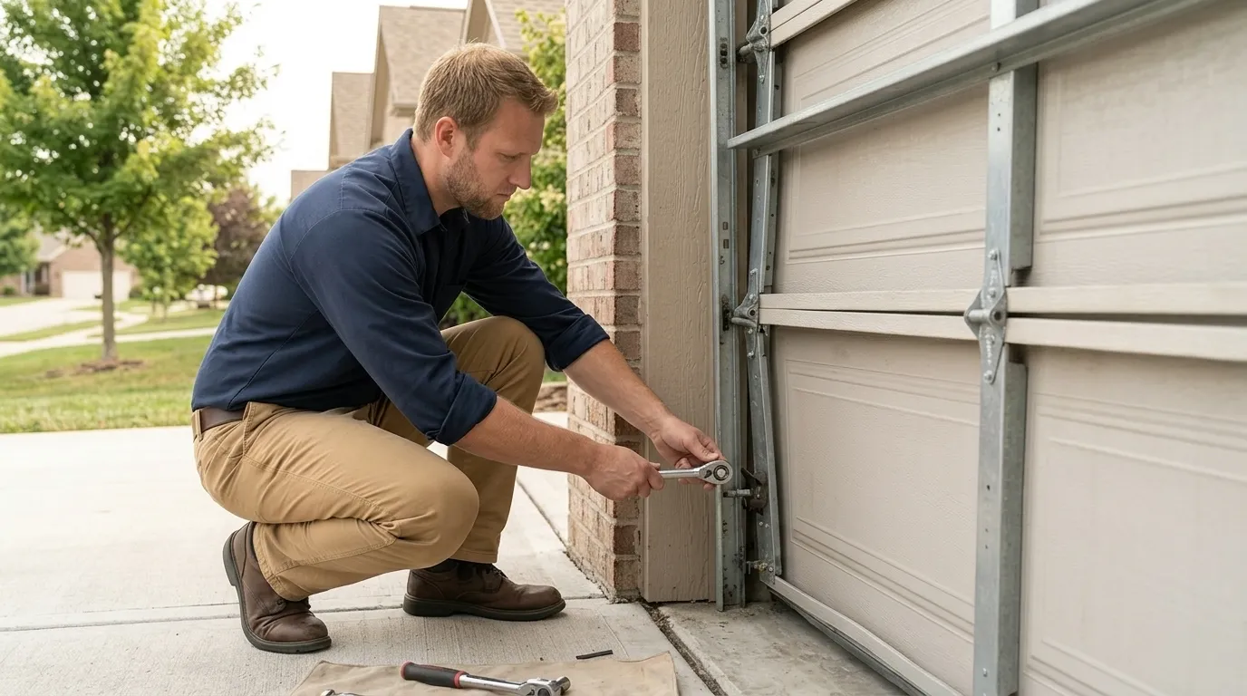 Repaired & tested - Chaska garage door service