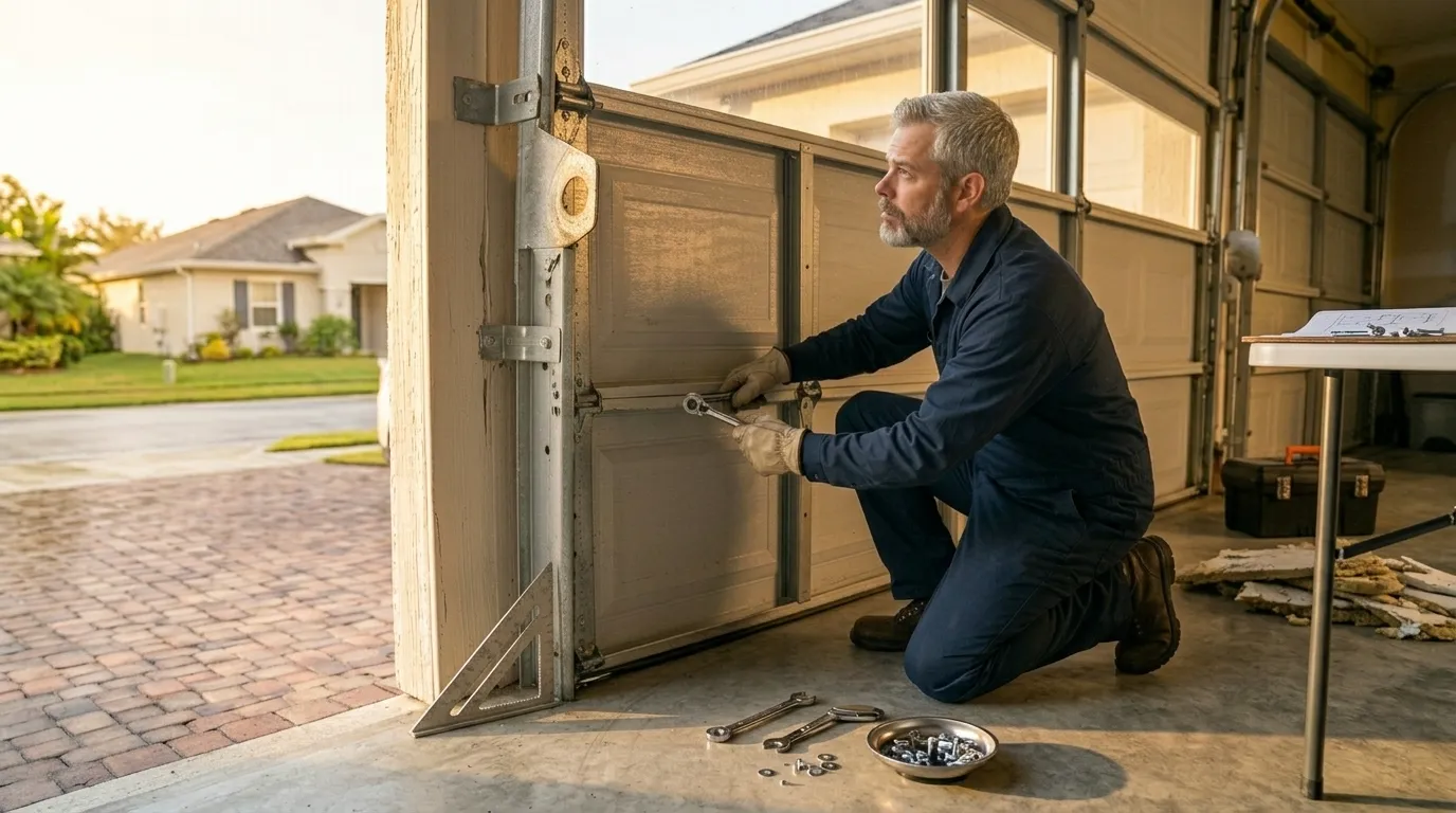 Repaired & tested - Chaska garage door service