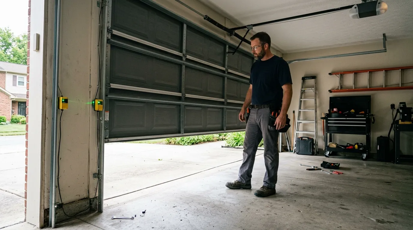 Repaired & tested - Chaska garage door service