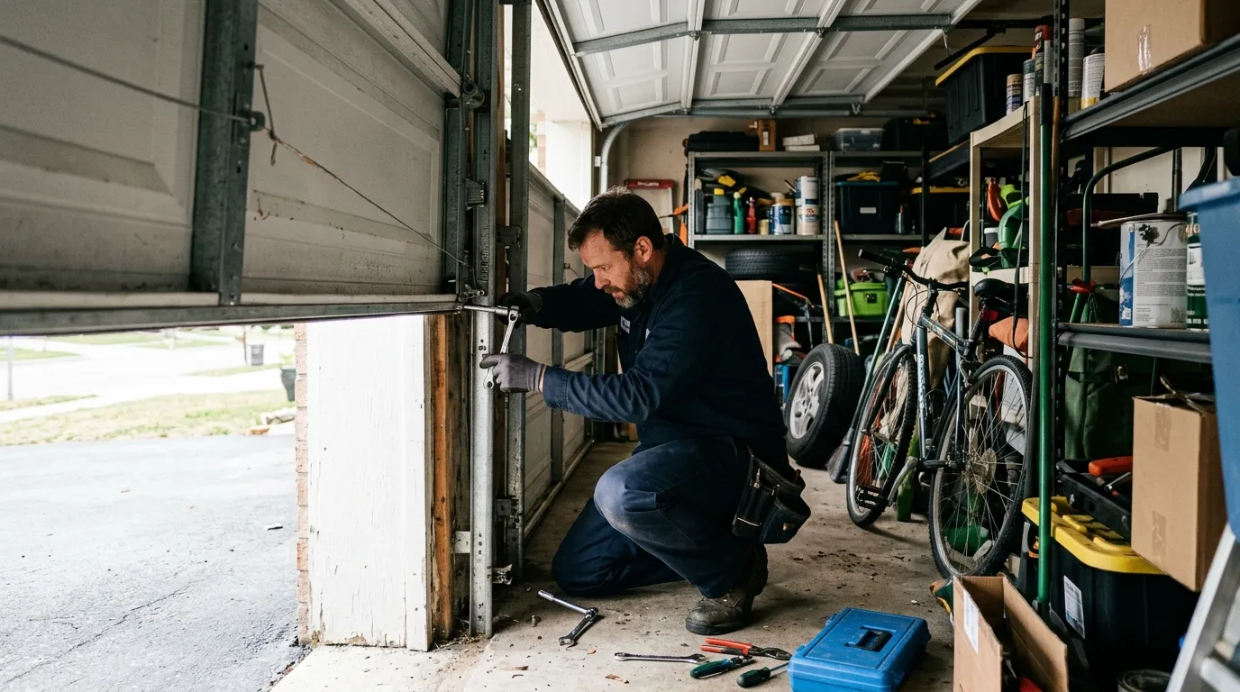 Garage Door Roller Replacement in Chaska