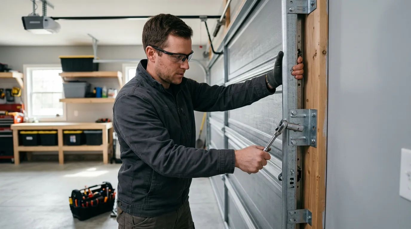 Why Older Chaska Garage Doors Struggle Once Winter Sets In