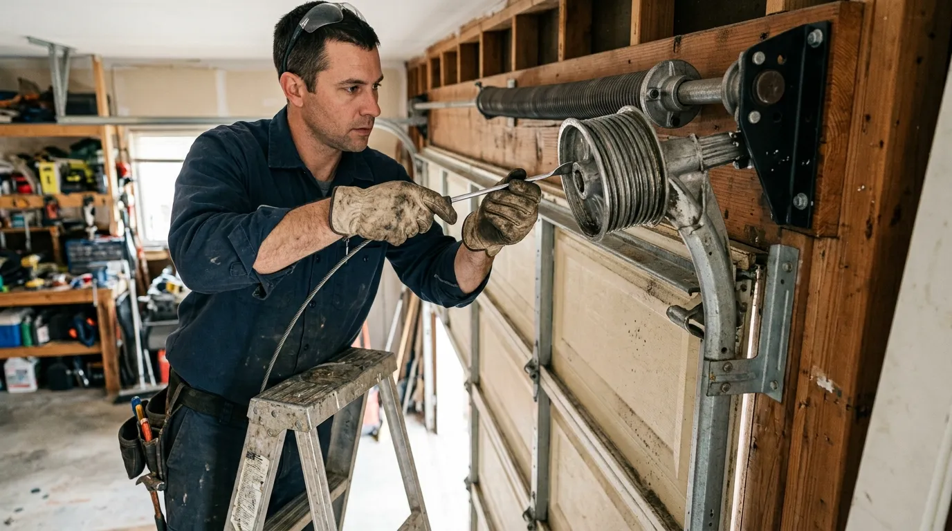 Repaired & tested - Chaska garage door service