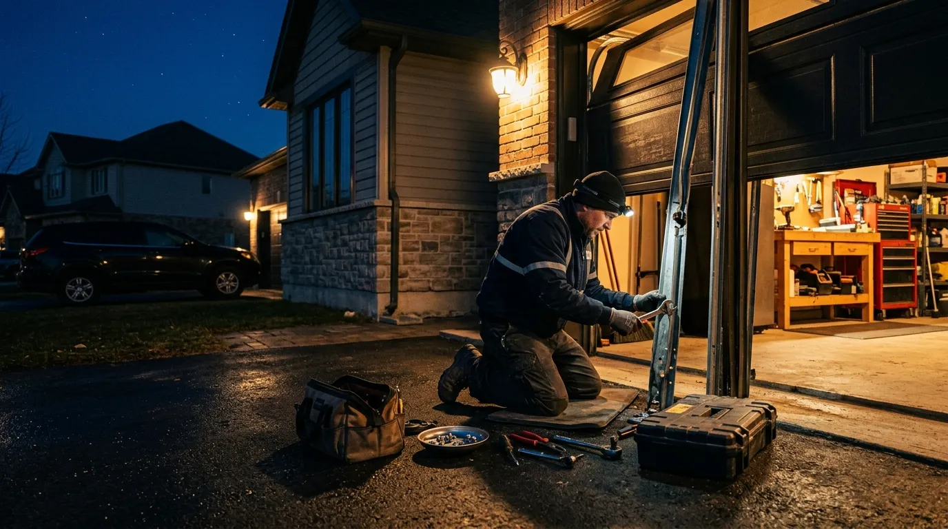 Repaired & tested - Chaska garage door service