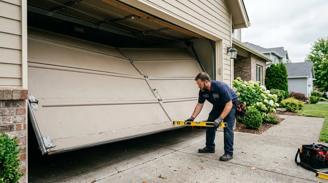 Repaired & tested - Chaska garage door service