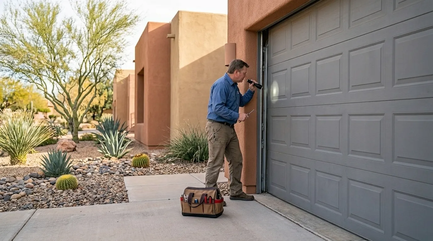 On-site diagnosis - Chaska garage door service