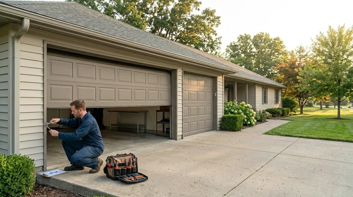 On-site diagnosis - Chaska garage door service