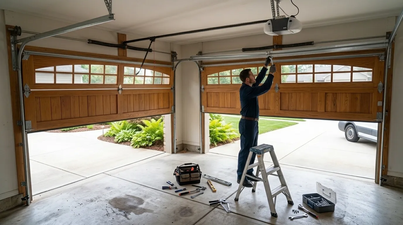 On-site diagnosis - Chaska garage door service