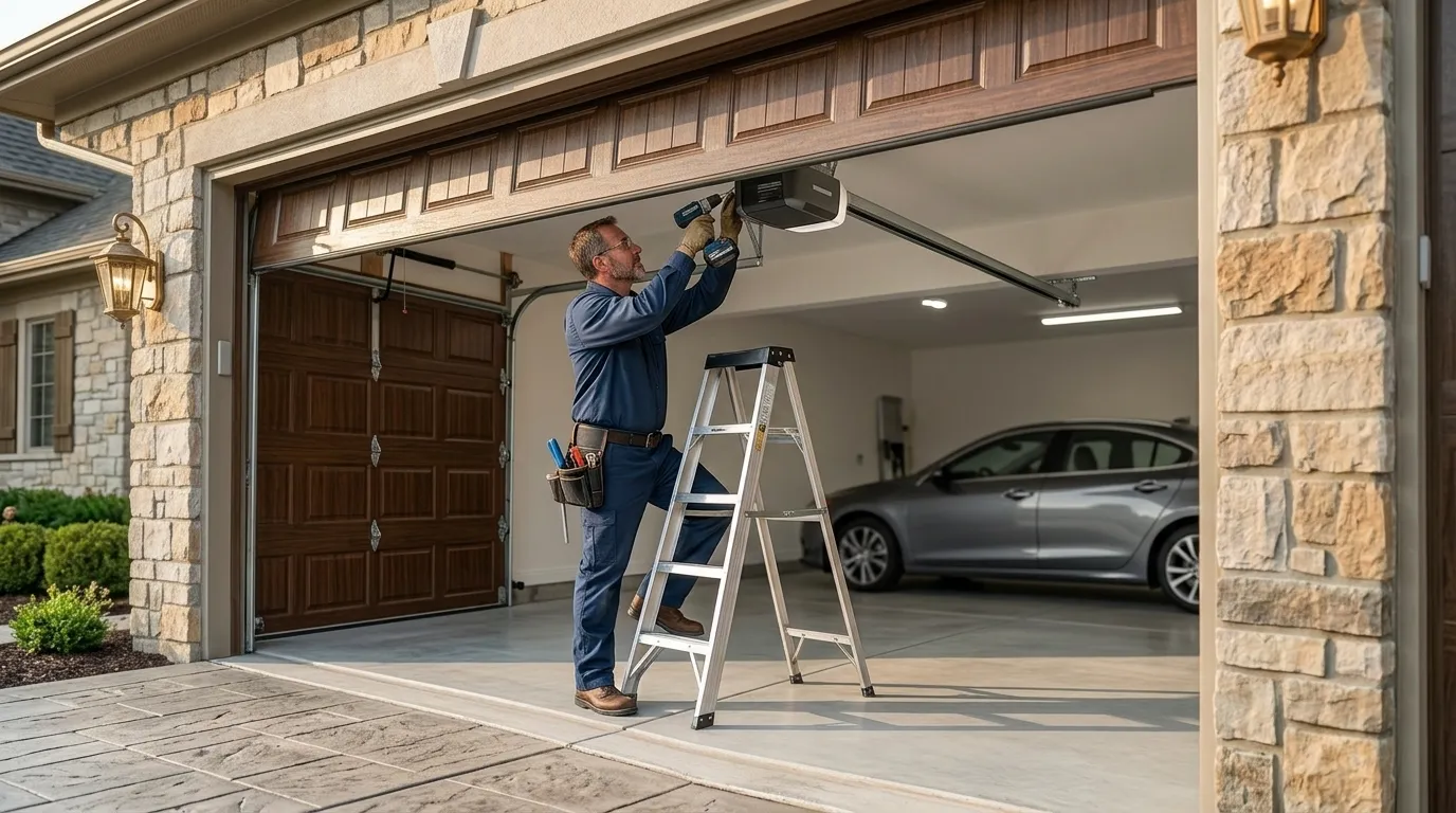 What a Chaska Technician Checks First on Your Garage Door