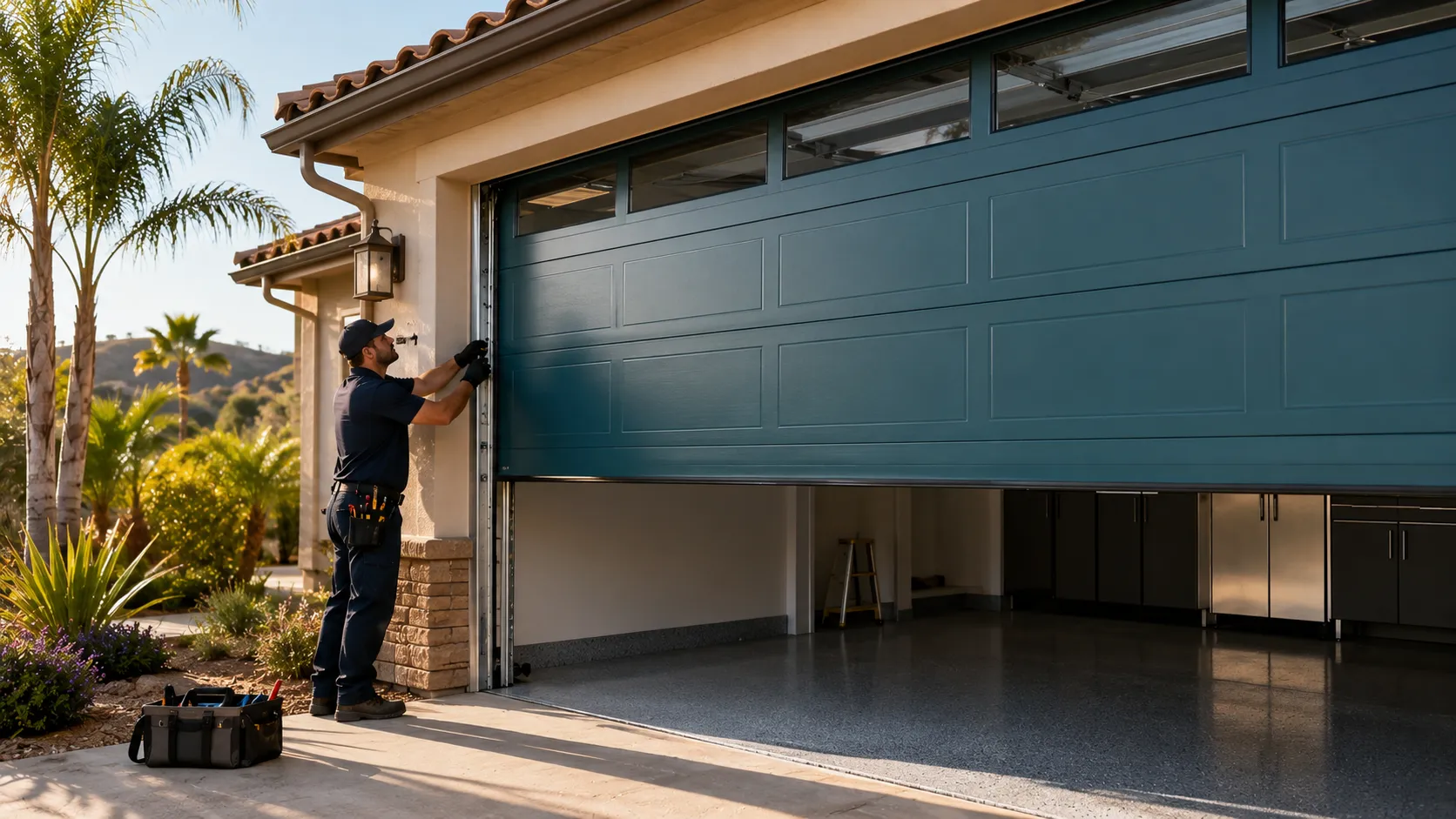 Garage door service in Chaska